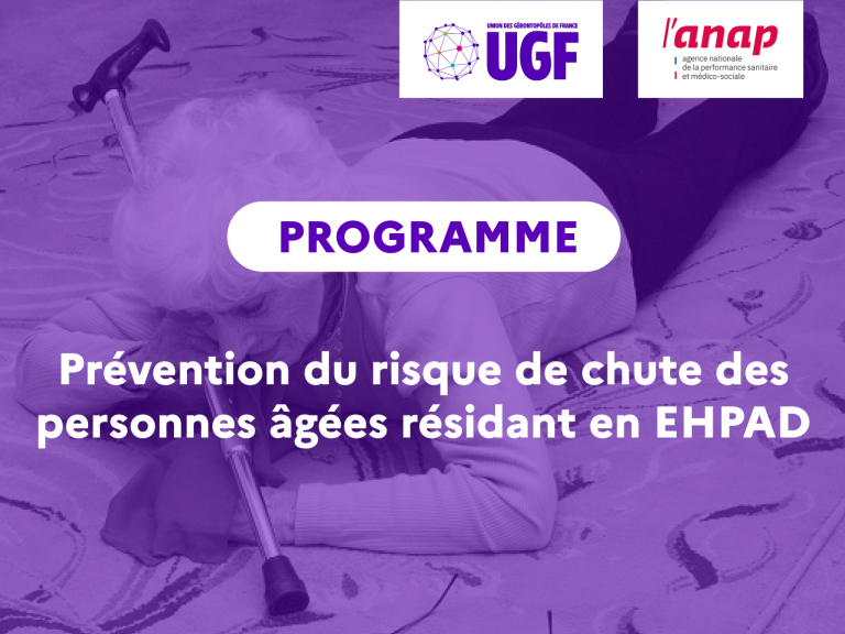 Programme prévention des chutes en EHPAD - ANAP - UGF